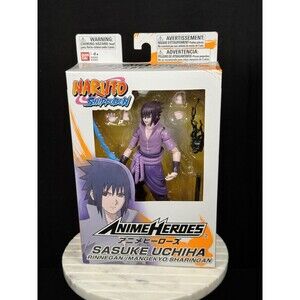 Bandai Anime Heroes Naruto Shippuden Sasuke Uchiha (Rinnegan/Mangekyo Sharingan)